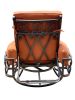 Chillounger Swivel Lounge with Cushions