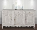 Mystique Gray French Country Buffet